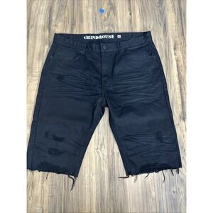 Grindhouse Men's Shorts Size 40 Black‎